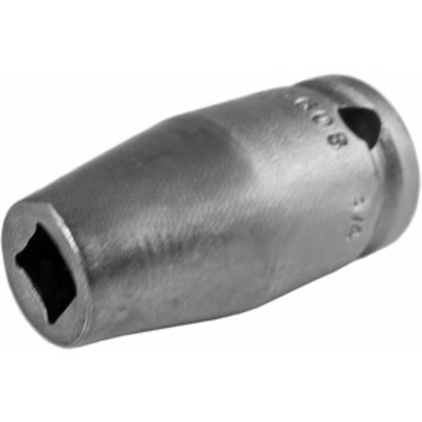 Impct Sckt., 3/8 Fem. Sq. Dr., 6 Pt. 1/4