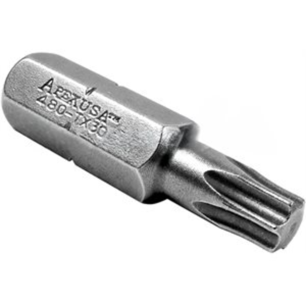 5/16 Hex Insert X T-30 Torx Hex X 1-1/4