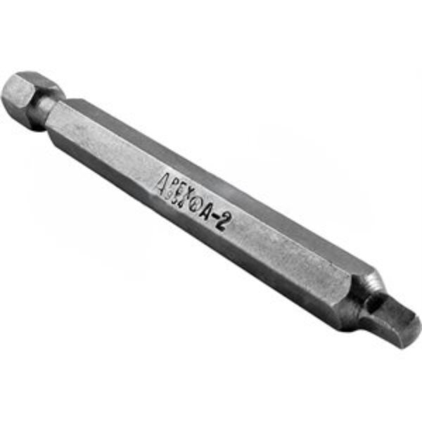 1/4  Hex Power Drive X #2 Sq. Recess Bit
