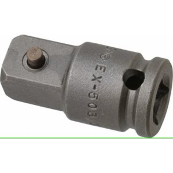 3/8 Female Sq Drive Adapter x 1-1/2, Pin