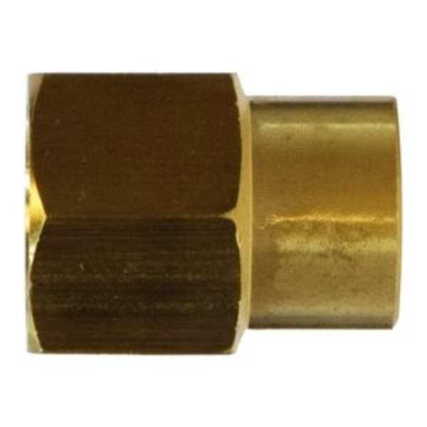 3/8 x 1/4 Reducing Coupling, Heavy Brstk