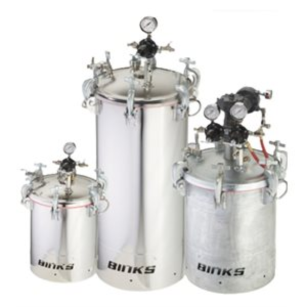 10 Gallon Pressure Tank Galvanized, Non-Agitated, 1 Regulator