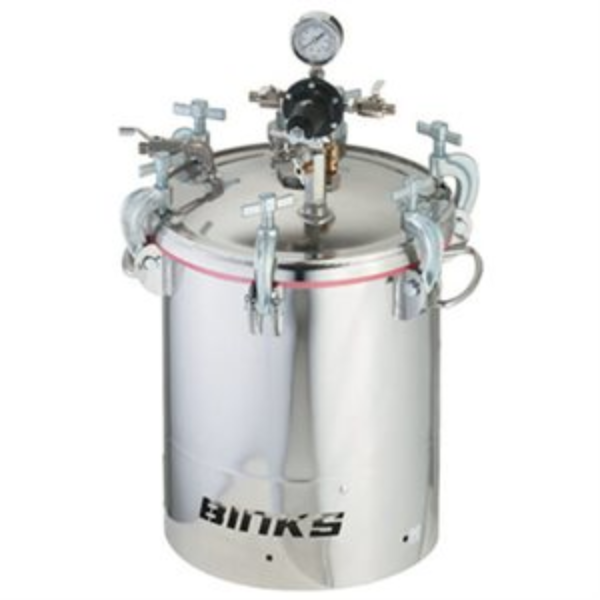 5 Gallon Ss Tank Assembly Non-Agitated, 1 Regulator
