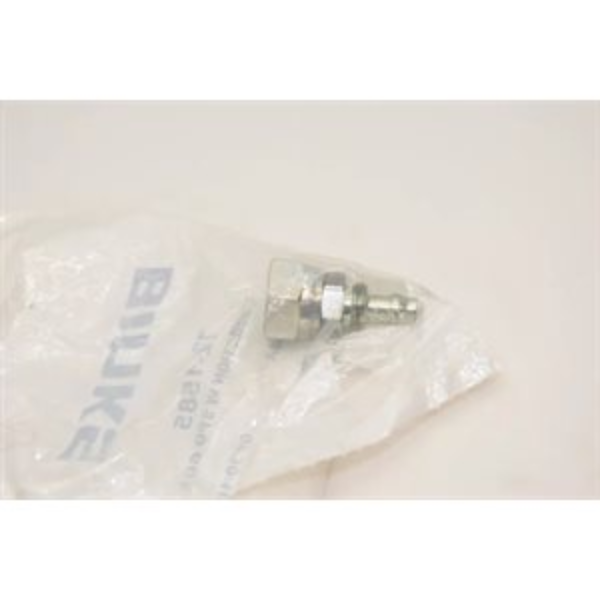 Connection W/Spring Guard 3/8 Nps X 1/4 Id Tube