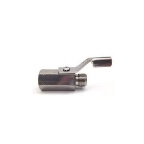 3/8in Nps (M) X Npt (M) Ball Valve S.S.