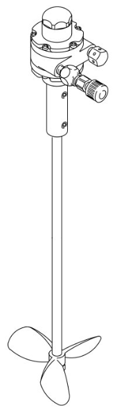 AGITATOR, 5 GAL. (SST)