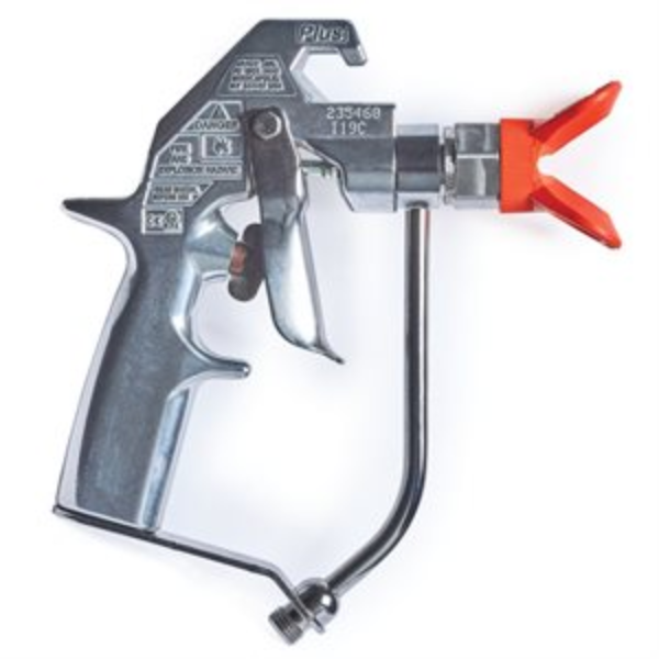 GUN, SILVER, FLAT TIP