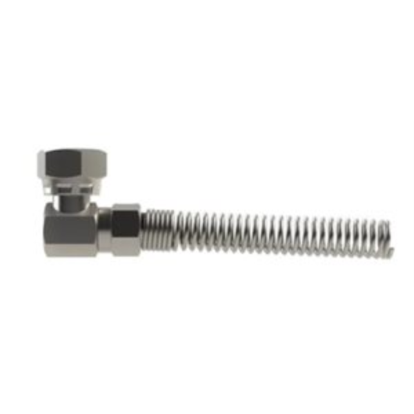 Hose Fitting 3/8in Od X 1/4in Id X 1/4in Nps(F) Swivel, 90