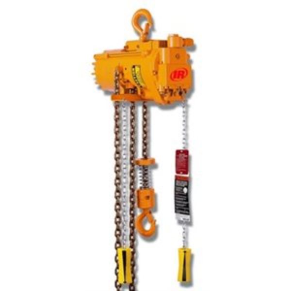 HOIST, AIR, 1/4 TON, MLK SERIES, STEEL HOOKS, 10' LIFT, 8 DROP