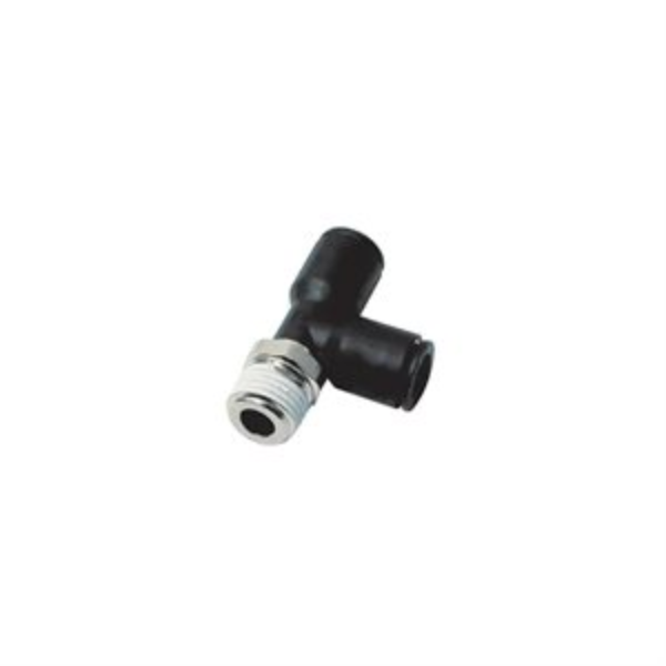Male Run Tee, 3/8 OD x 3/8 NPT