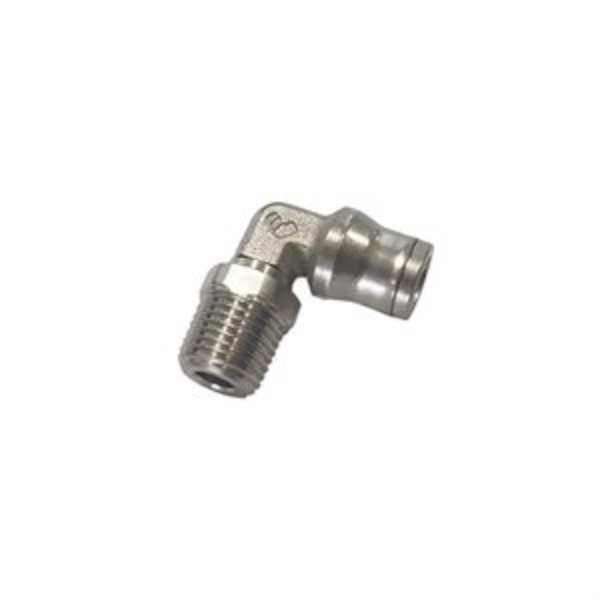 Male Elbow, 6mm OD x R1/8 BSPT, Brass