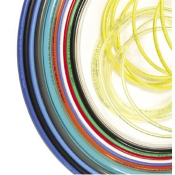 1/4 Inch OD Polyurethane Tubing, Blue,  500ft Roll