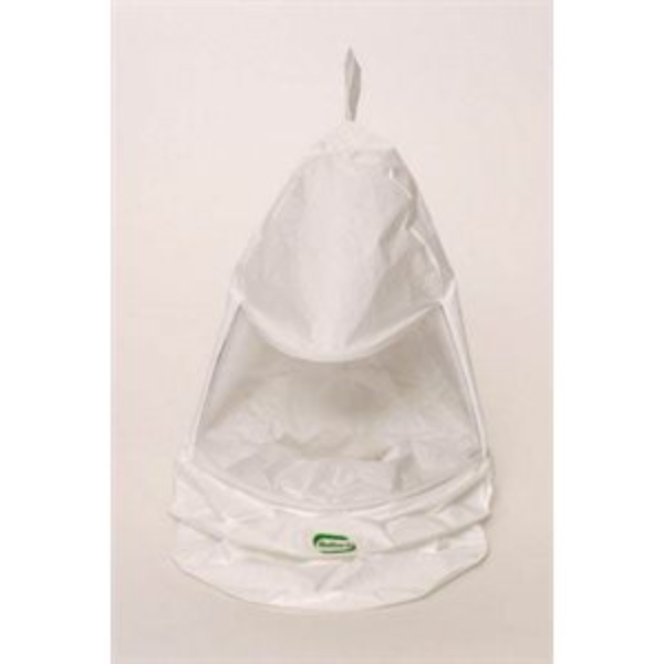 Cc20 Each, 5 Per Case, Hood Dupont Tychem 2000 Double Bib For C30 Hard Hat (Not Included) Clamp Connection