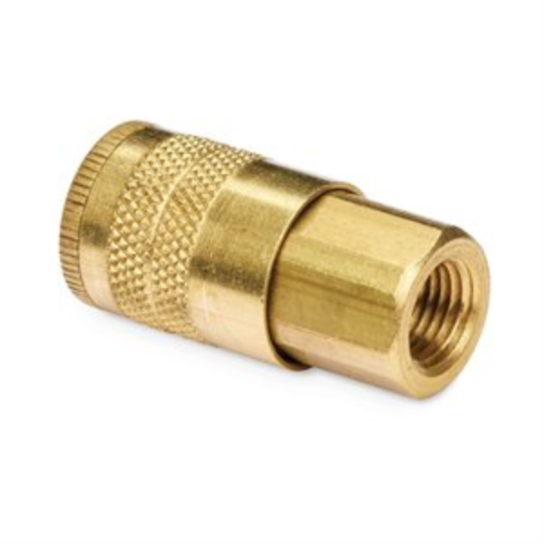 COUPLER, 1/4, W/CHECK