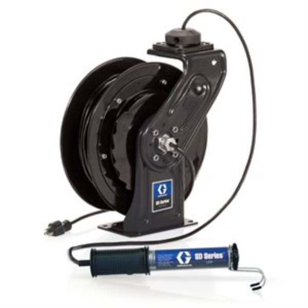 SD SERIES 5 REEL, LIGHT, BLK, LED (110V)