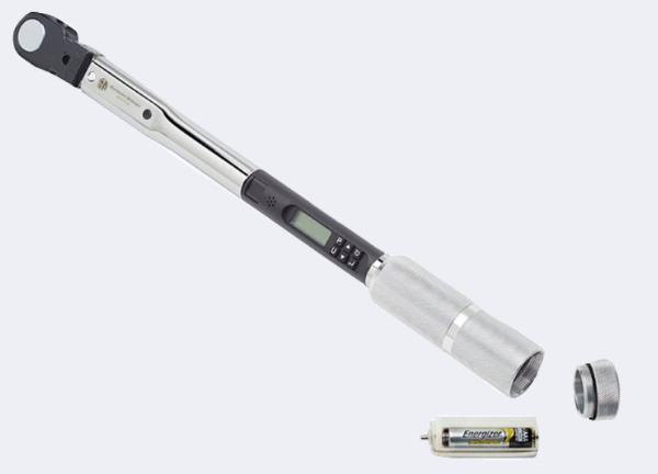 DTC-250 Digital Torque Wrench, Interchangable Head, 3000 in Lbs