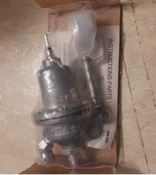 D/S Regulator, 3/8In, Alu, 20-160 psi