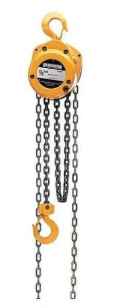 1/2 TON CHAIN HOIST W/15 LIFT