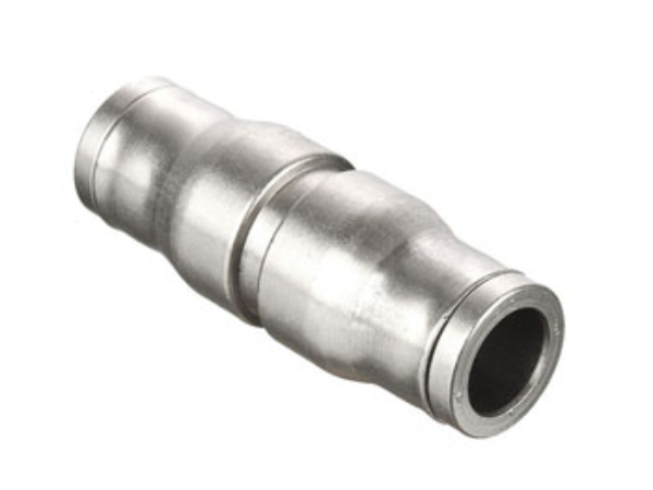 Straight Union, 8mm OD, N-P Brass