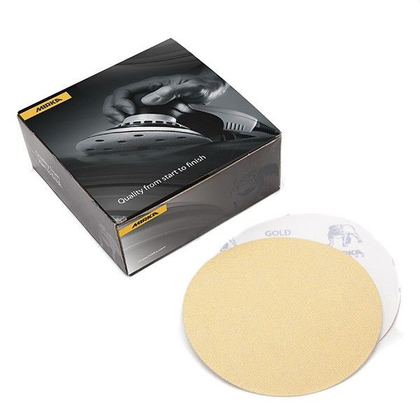 MIRKA 5IN 120G GOLD GRIP DISCS