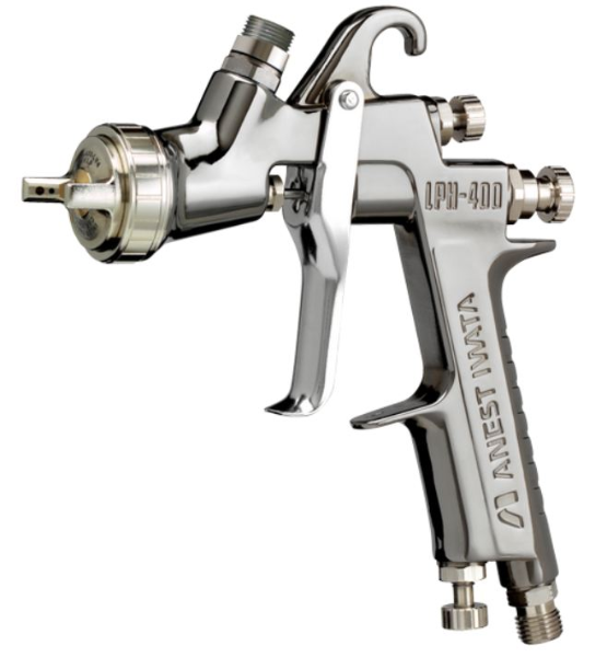 Iwata LPH400-134LV HVLP Gravity Gun (1.3) No Cup