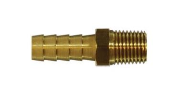 5/16 Hose Barb x 1/4 NPT Male Adapter
