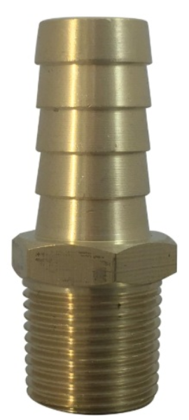 1/2 Hose Barb x 3/8 NPT Male Adapter
