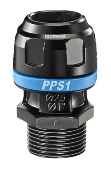 25mm Tube to 1/2 Mnpt Connector
