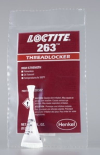 Lcotite 263 Threadlocker, 0.50 ml