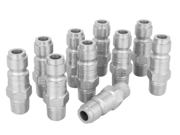 3/8in Male Plug, 1/4 NPT Male