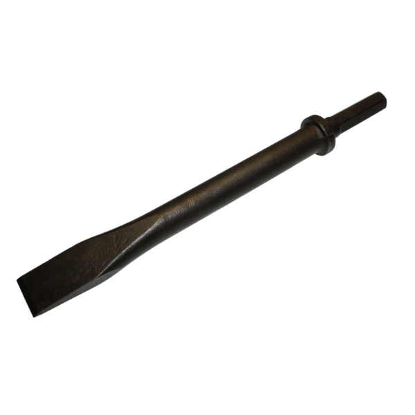 1" FLAT CHISEL - 36" .58 HX SHK RD COL, QTY 1