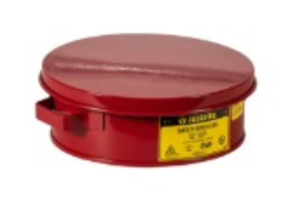 Bench Can, Steel, 2 Quart, Red