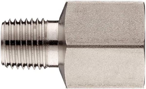 3/8 Male x 1/4 Female, Adapter, Steel