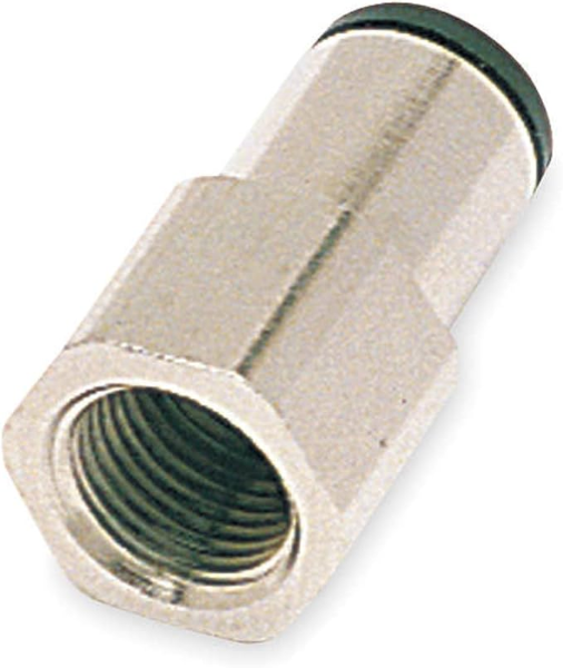 Straight Fem Connector, 3/8 OD x 3/8 NPT