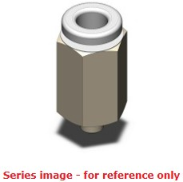 Fitting, 4mm or 5/32 PTC X M3 X0.5 STRAIGHT