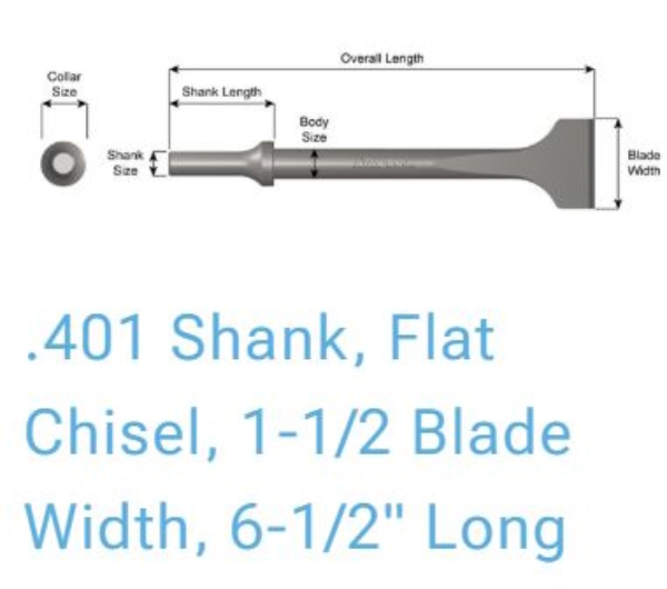 Chisel, Flat 18in