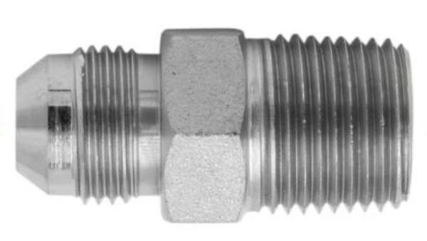 1Inch OD JIC(M) x 3/4 NPTF(M) Connector