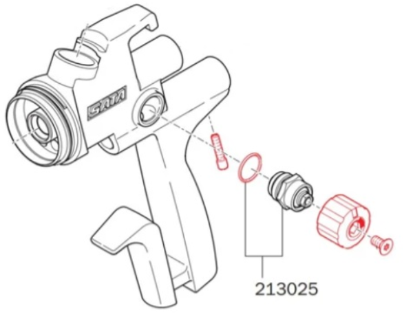 Fan Control w/ O Ring, 5000B