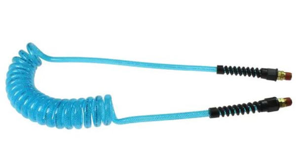 Flexeel 1/4 id x 20 ft 1/4 MPT Swivel Transparent Blue