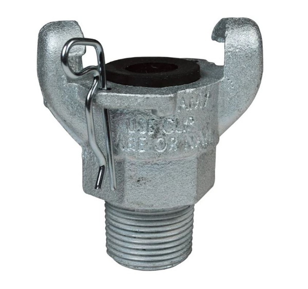 1 IRON AIR KING MALE NPT W/CLIP