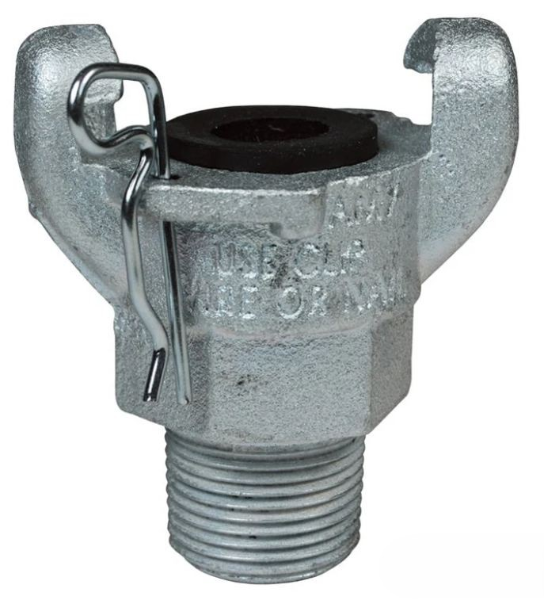 1/2 IRON AIR KING MALE NPT W/CLIP