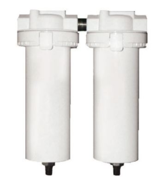 Oil Extractor Combo, 60 scfm, 1/2", Food Grade, Gr. 1