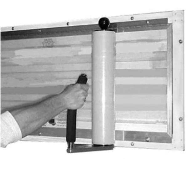 18in Wide x 100ft Clear Plastic Film