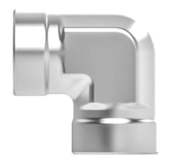 1/2 NPT(F) Female Elbow, HP Stainless