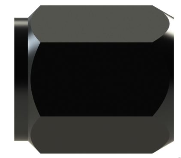Nut, 3/8 in