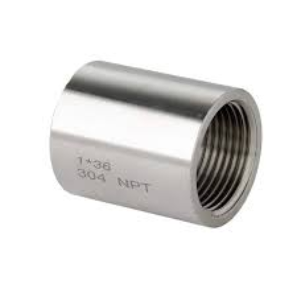 1 Inch Female Coupling, 304SS 150Lb
