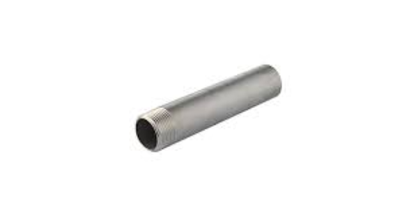 1/4 x 4 Inch Long Nipple, 304SS Schd40