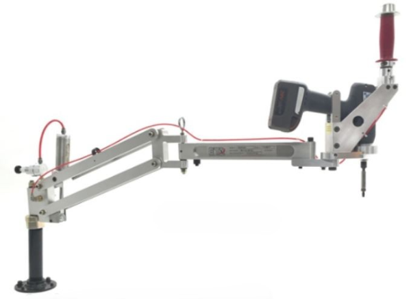 EL Tool Arm, QX Pistol, Vert Inline, 38.5In Reach, w/Base and Tool Holder