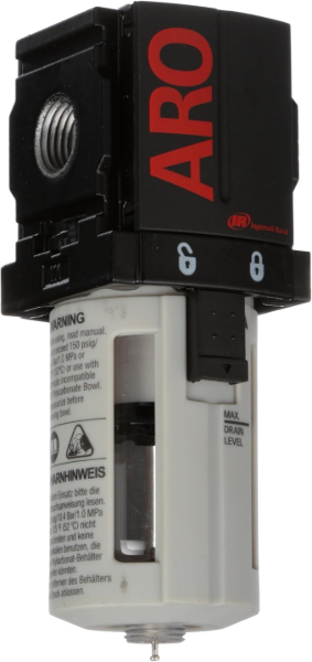 1/4 NPT Std 5 Micron Filter-Manual Drain