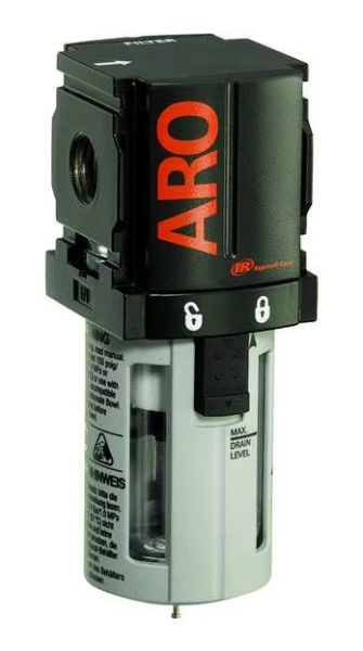 1/4 NPT Std 5 Micron Filter-Manual Drain